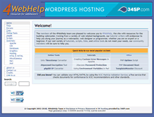 Tablet Screenshot of 4webhelp.net